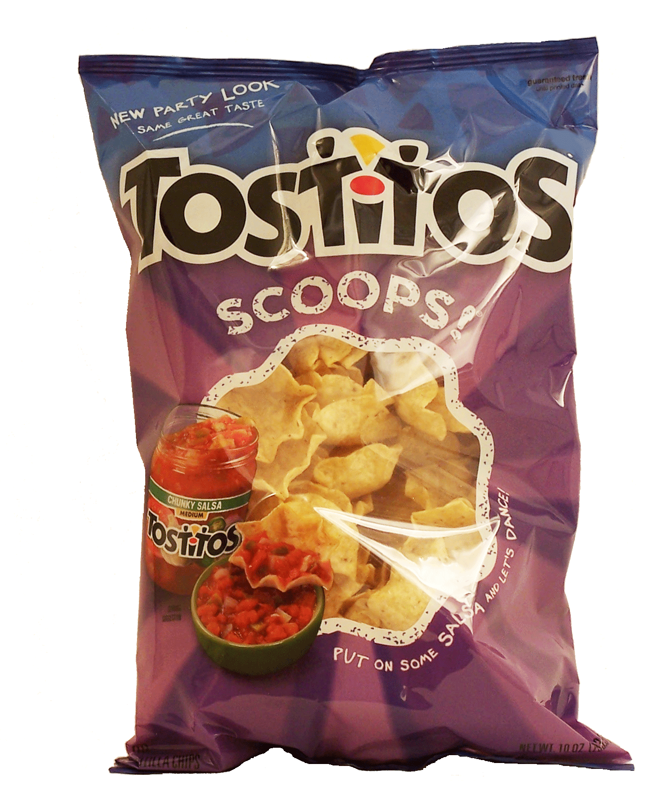 Tostitos Scoops bowl shaped 100% white corn tortilla chips Full-Size Picture